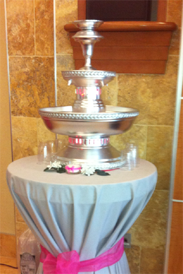 Champagne Fountain - Jersey Shore Party Shop